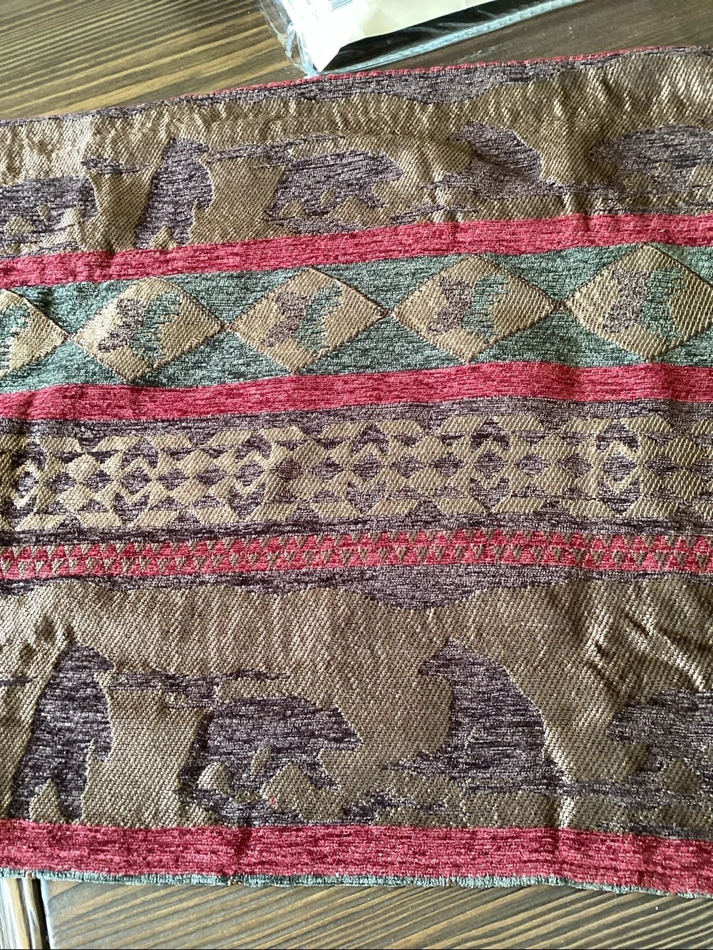 BNWT Cascade Lodge Valance 84” x 18”